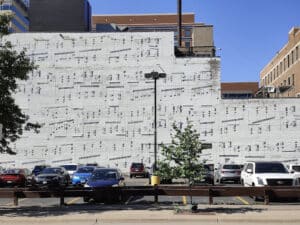 Music Wall Minneapolis Minnesota