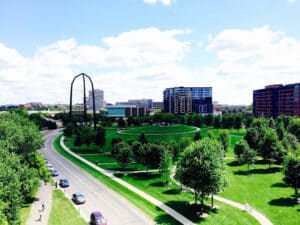 Gold Medal Park Minneapolis Minnesota
