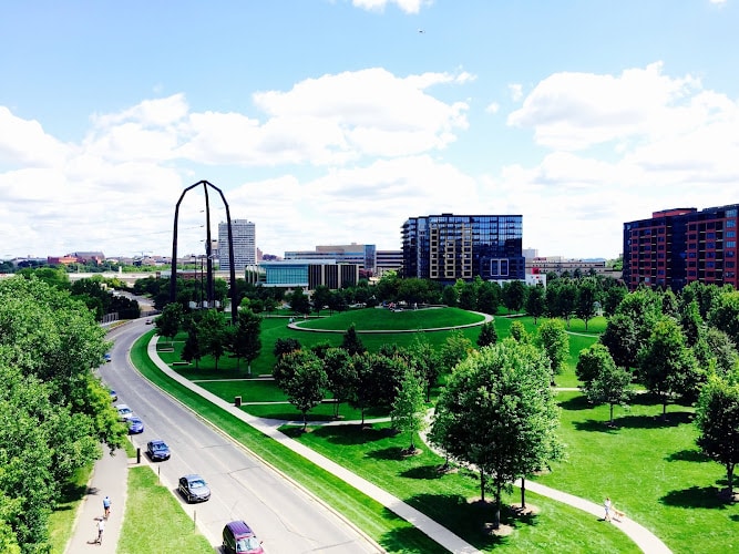 Gold Medal Park Minneapolis Minnesota