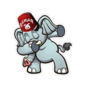 Dabbing Osman Elephant Sticker
