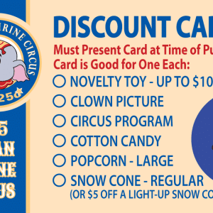 2025 Concession & Novelty Card